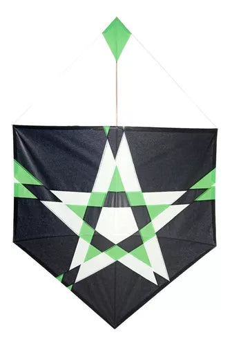 Pct c/10 unds de Pipa Bicudo 60cm Médio Papel c/rabiola