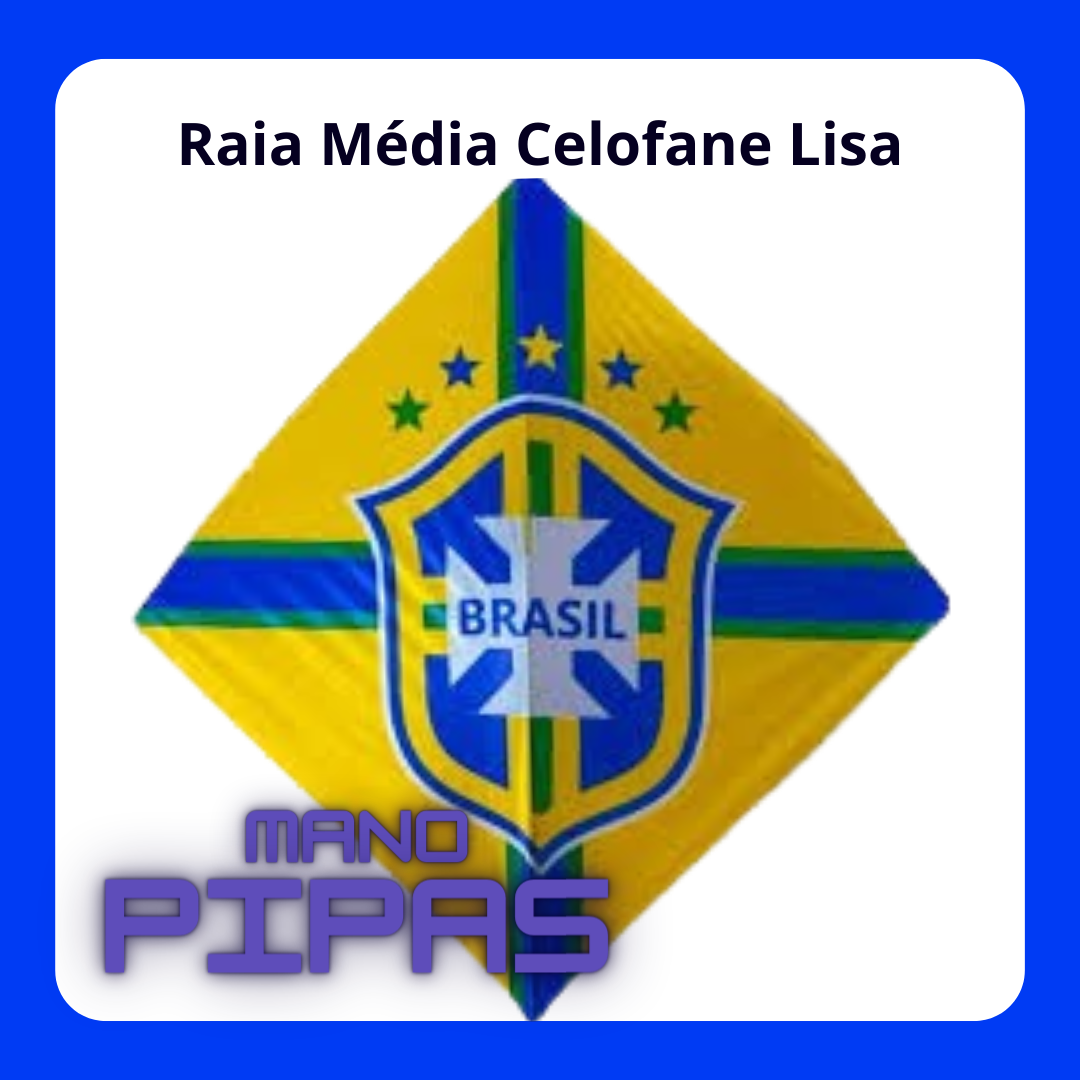Raia *Média Plástico Desenhos* (38X38) com 20 unidades no pacote
