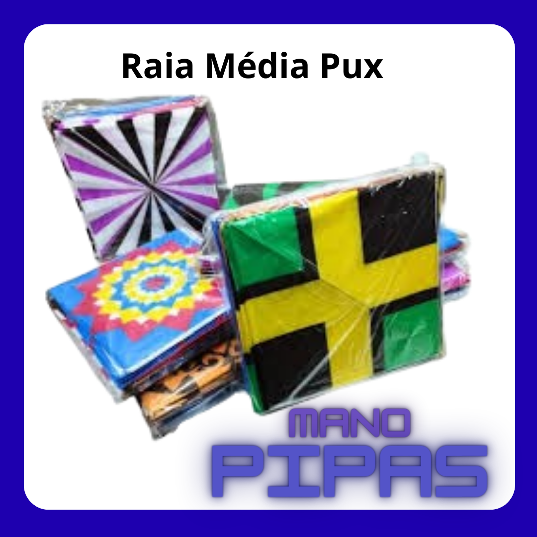 Raia Média *Pux 38X38* com 25 unidades