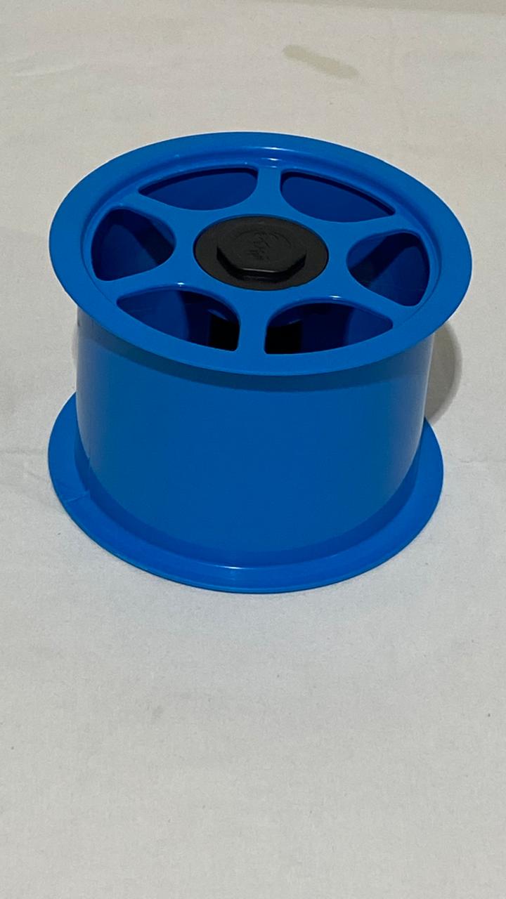 Carretilha de Plástico c/ Linha 500 metros – Mini, Pequena e Grande – Diversas Cores