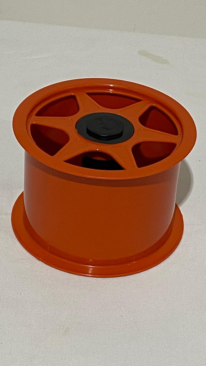 Carretilha de Plástico c/ Linha 500 metros – Mini, Pequena e Grande – Diversas Cores