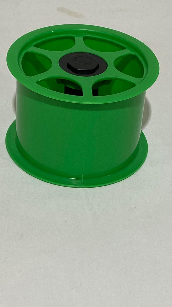 Carretilha de Plástico c/ Linha 500 metros – Mini, Pequena e Grande – Diversas Cores