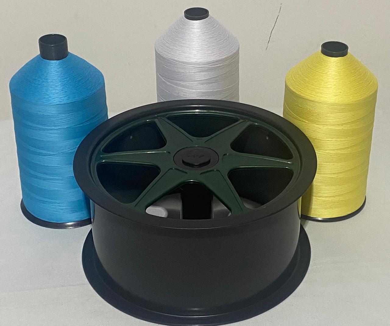Carretilha de Plástico c/ Linha 500 metros – Mini, Pequena e Grande – Diversas Cores