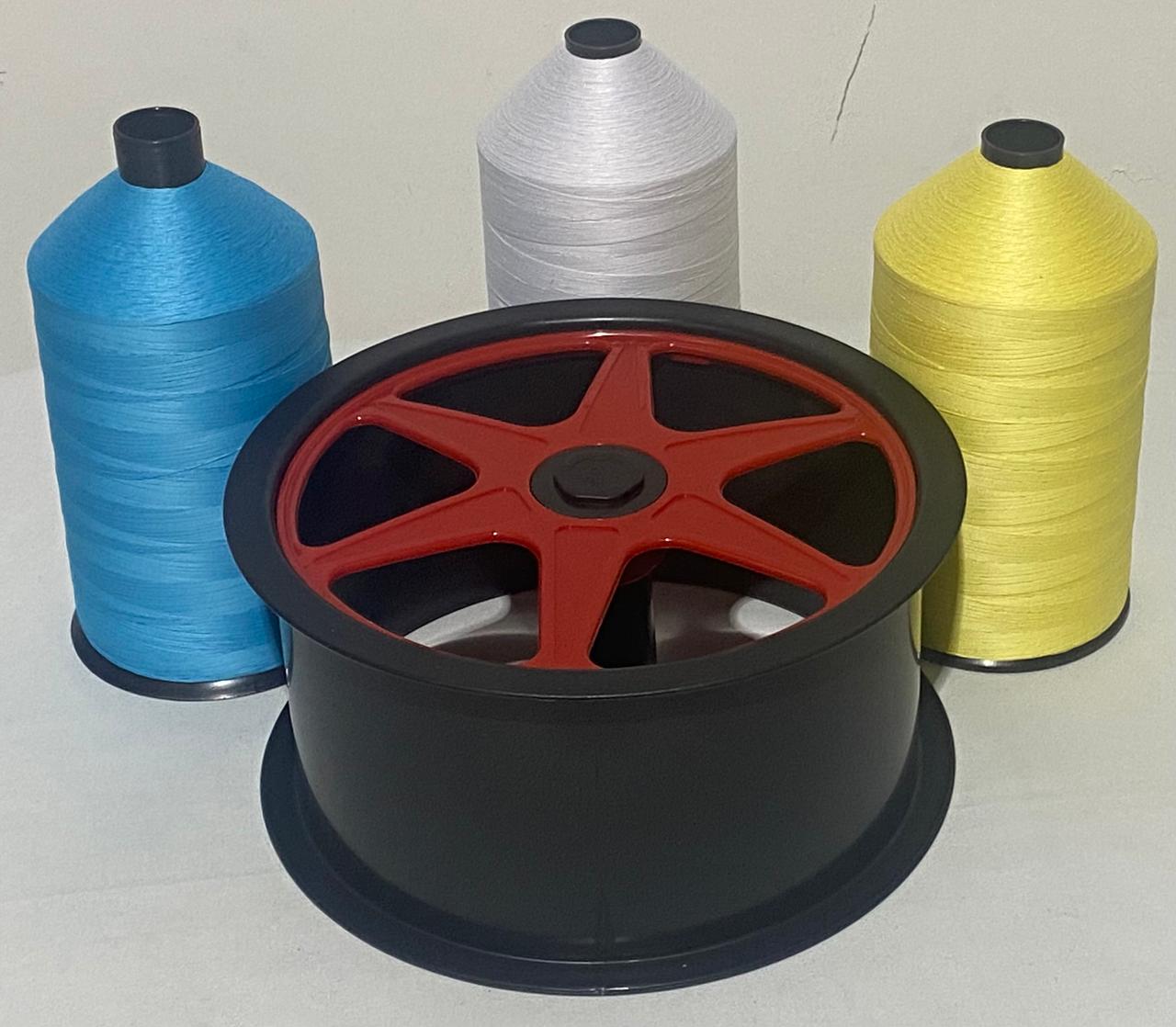 Carretilha de Plástico c/ Linha 500 metros – Mini, Pequena e Grande – Diversas Cores