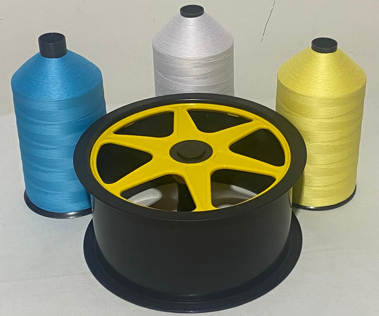 Carretilha de Plástico c/ Linha 500 metros – Mini, Pequena e Grande – Diversas Cores