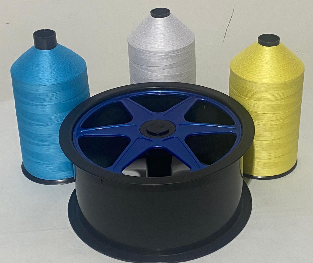 Carretilha de Plástico c/ Linha 500 metros – Mini, Pequena e Grande – Diversas Cores