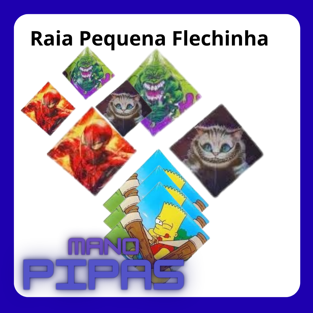 Raia Pequena *Flechinha* com 20 unidades