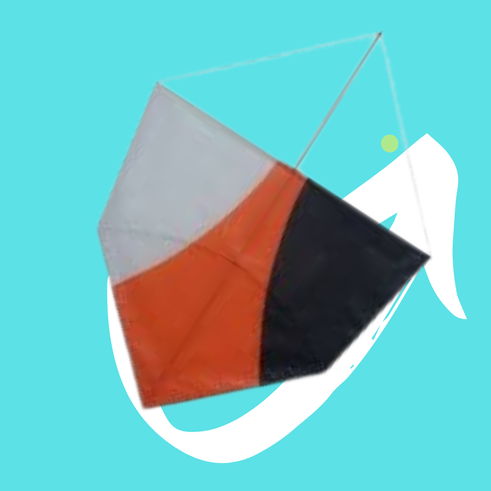 Pipa (Envergada) 55cm Médio – Kit c/ 25 Unidades + Brinde 5 Rabiolas