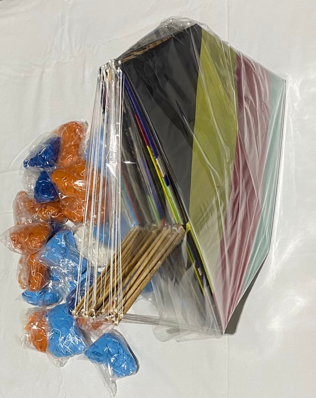 Pipa (Mucha 60cm) – Kit 15 Unidades + 5 Rabiolas Brinde