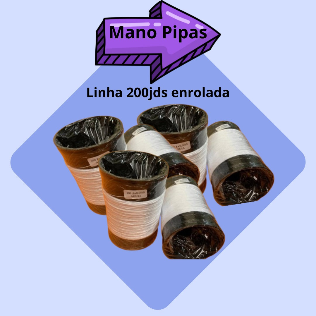 Linha 10, 200 jds Enrolada