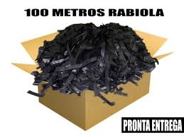 Rabiola Preta Padrão com *100 metros*