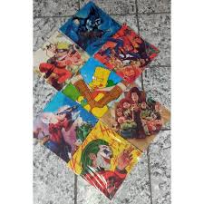 Raião *Pux Gigante* *( 62X62 )*, estampas Vazadas, e pacote com 10 unidades
