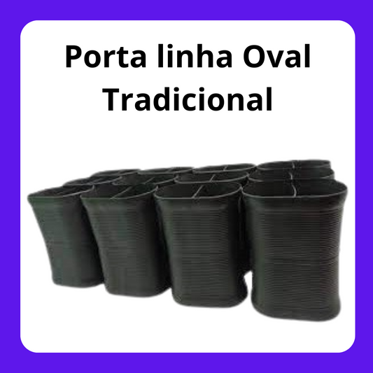 Porta Linha Médio Oval Tradicional