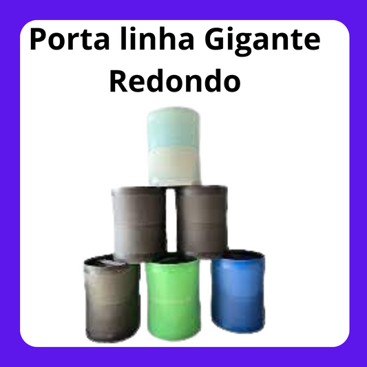 Porta Linha Gigante Multicor