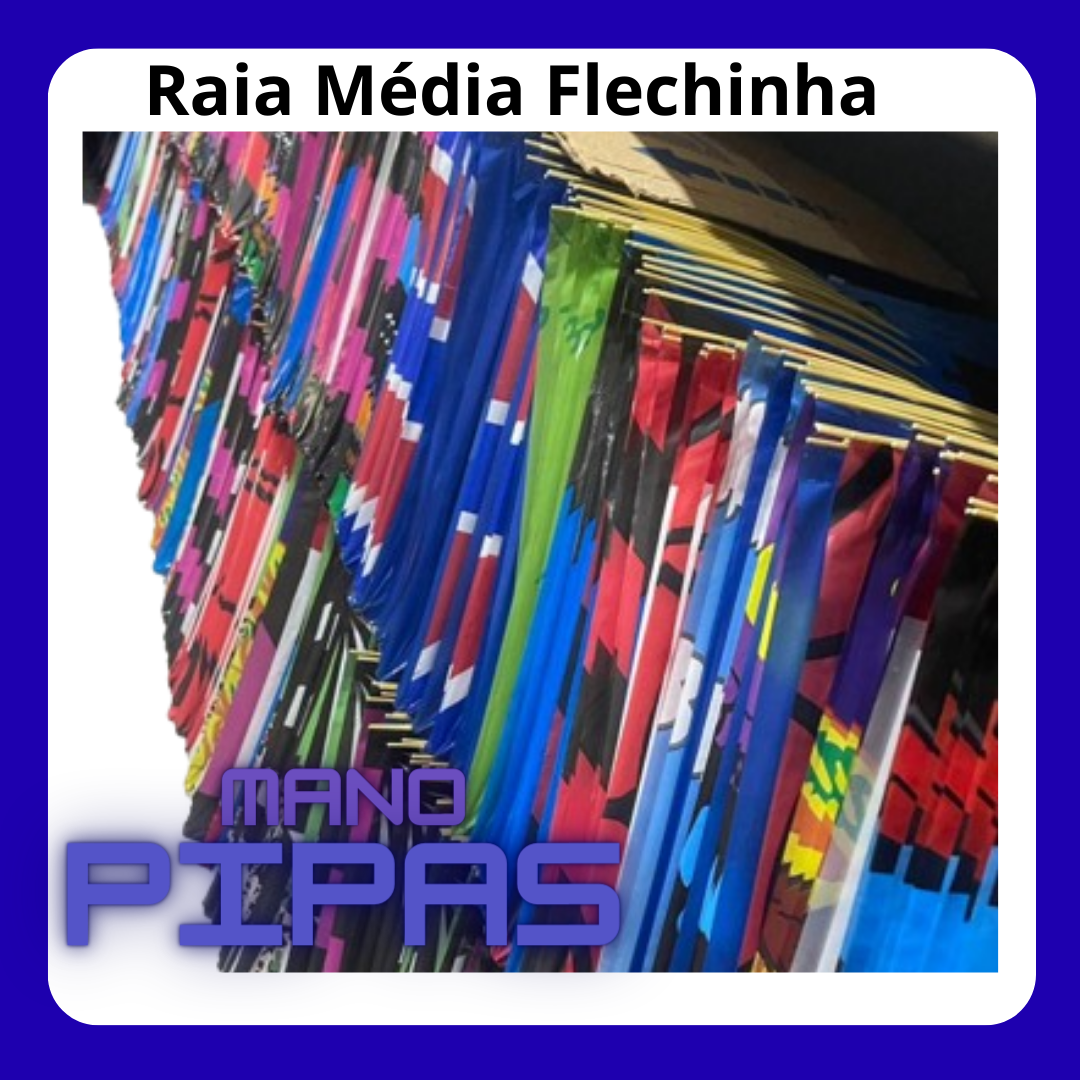 Raia Média *Flechinha* com 20 unidades