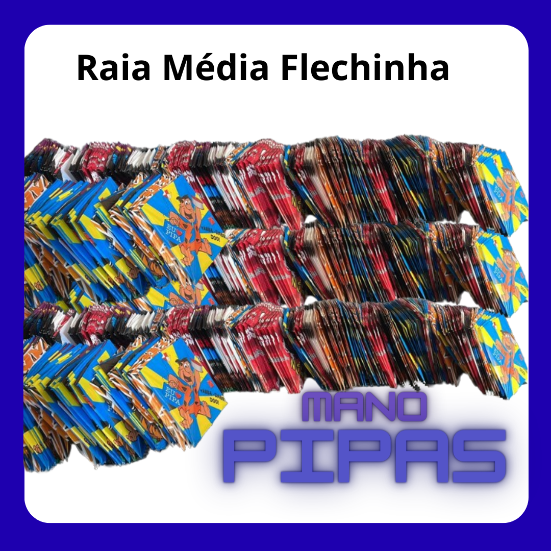Raia Média *Flechinha* com 20 unidades