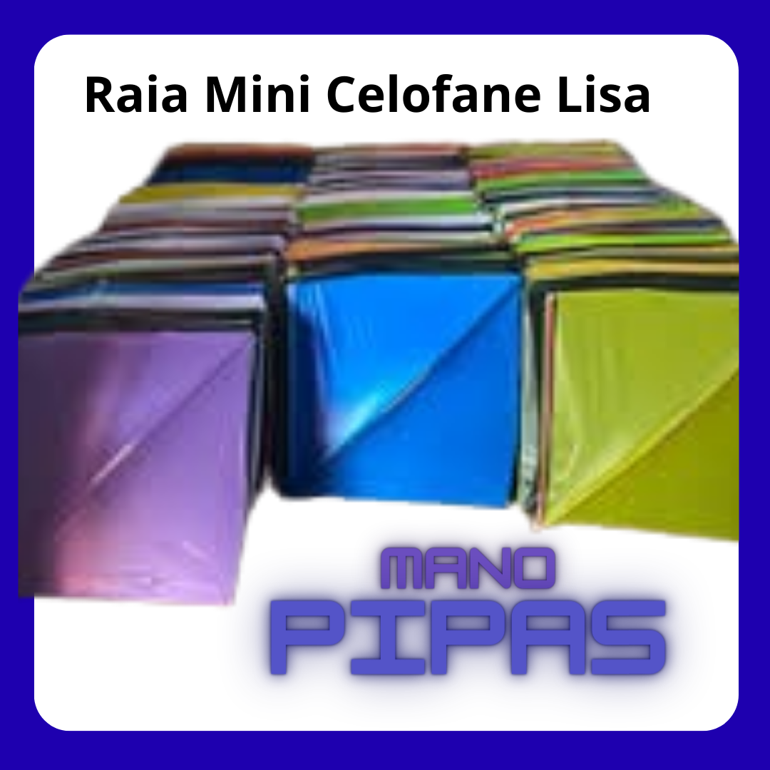 Raia Mini *Celofane Lisa* (30X30) com 20 unidades