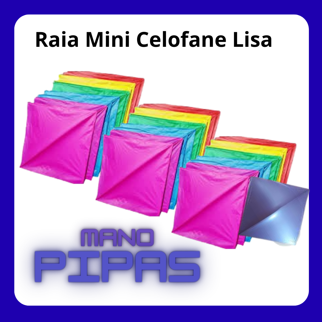 Raia Mini *Celofane Lisa* (30X30) com 20 unidades