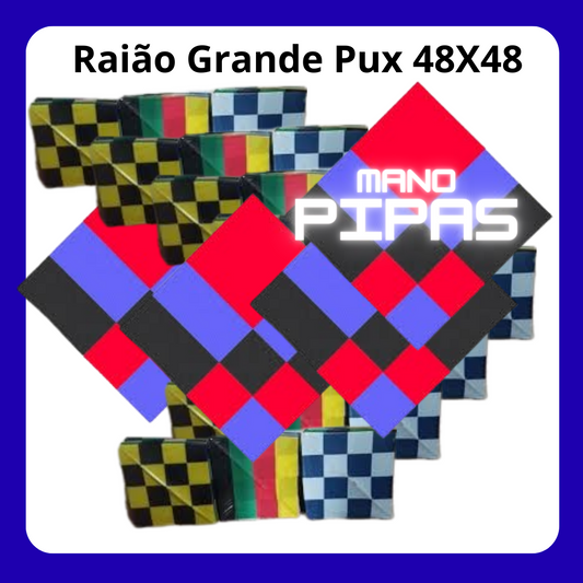 Raião Grande *Pux 48X48* com 25 unidades