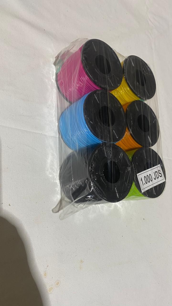 Pacote c/6 rolos de Linha Nylon Tradicional 1000 jardas – Uso em pipas