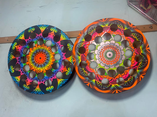 Carretilha 18" Madeira Graffitada