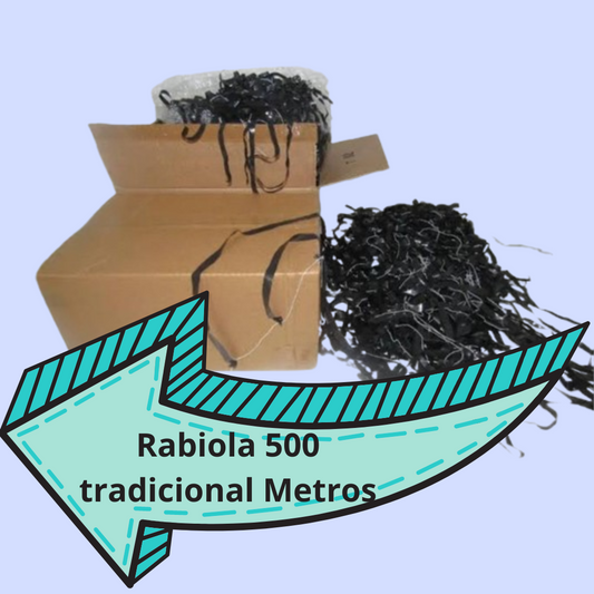 Rabiola Padrão Preta 500mts